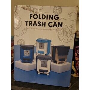 Folding Trash Can Perfect for Food Waste